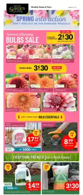 Lakeside Garden Gallery flyer (valid until 27-03)