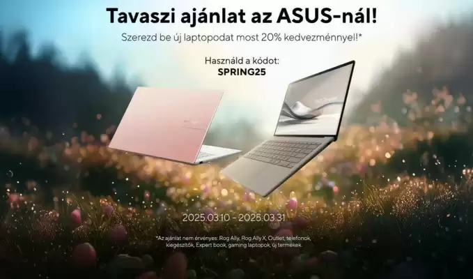 ASUS akciós újság (érvényes eddig: 31-03)