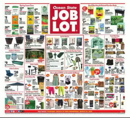 Ocean State Job Lot Weekly Ad (valid until 26-03)