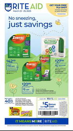 Rite Aid Weekly Ad week 13 Page 1