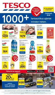 Tesco akciós újság (érvényes eddig: 2-04)