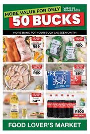 Food Lover's Market catalogue week 13 Page 1