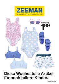 Zeeman Prospekt woche 12 Seite 1