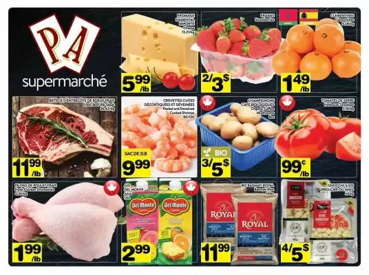 Supermarché PA flyer (valid until 28-03)