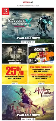 GameStop flyer (valid until 27-03)