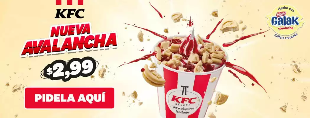 Catálogo KFC (válido hasta 31-03)