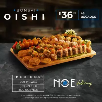 Catálogo Noe Sushi Bar (válido hasta 28-03)