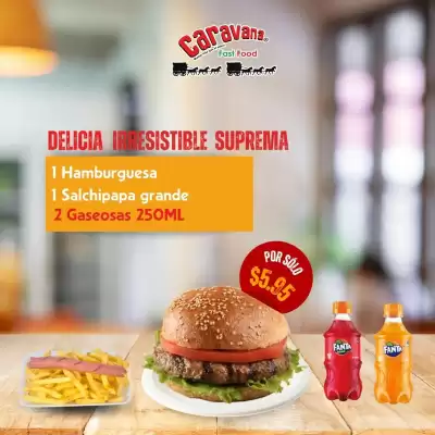 Catálogo Caravana Fast Food (válido hasta 31-03)