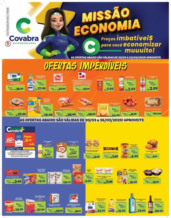 Catálogo Covabra Supermercados (válido até 26-03)