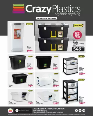 Crazy Plastics catalogue (valid until 4-04)