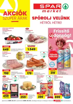 Spar akciós újság (érvényes eddig: 2-04)