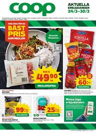 Coop reklamblad vecka 13 Sida 1