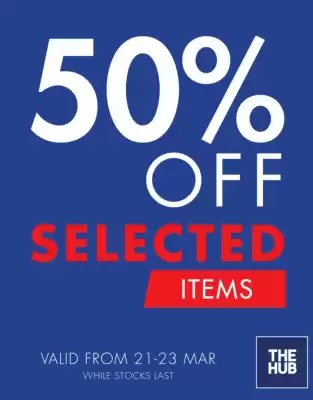 The Hub catalogue (valid until 28-03)