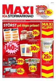 ICA Maxi reklamblad vecka 13 Sida 1