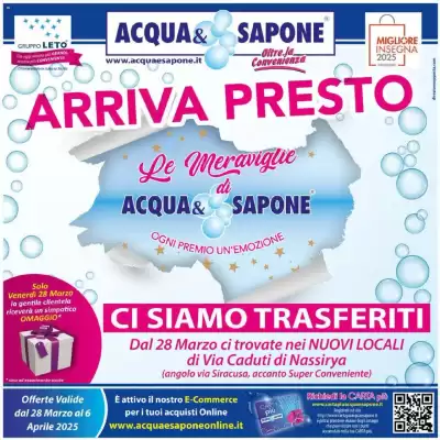 Volantino Acqua & Sapone (valido fino al 6-04)