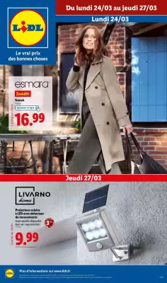 Catalogue Lidl (valable jusqu'au 27-03)