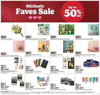 Michaels Weekly Ad (valid until 27-03)