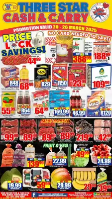 Three Star Cash and Carry catalogue (valid until 26-03)