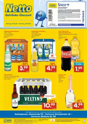 Netto Getränke Discount Prospekt (gültig bis 29-03)