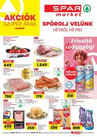 Spar akciós újság Oldal 1