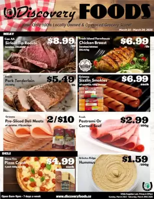 Discovery Foods flyer (valid until 29-03)