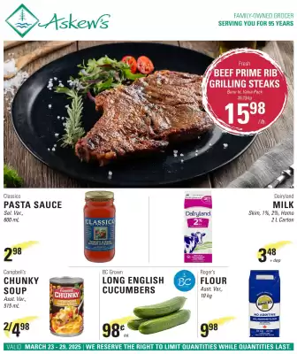 Askews Foods flyer (valid until 29-03)