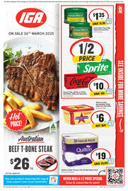 IGA catalogue week 13 Page 1