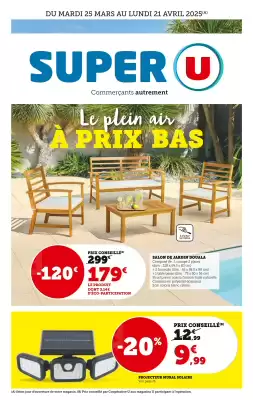 Catalogue Super U (valable jusqu'au 21-04)