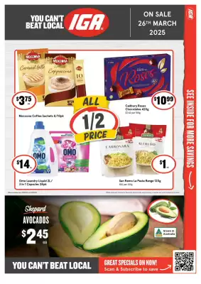 IGA catalogue (valid until 1-04)