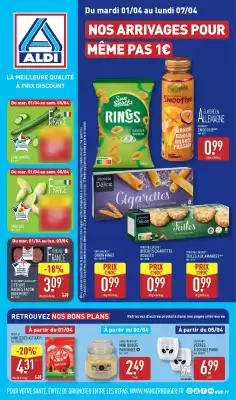 Catalogue ALDI (valable jusqu'au 7-04)