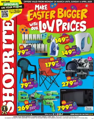 Shoprite catalogue (valid until 6-04)