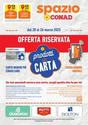 Volantino Spazio Conad (valido fino al 26-03)