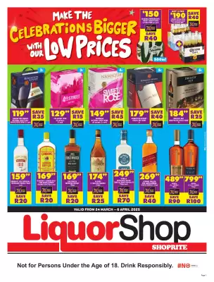 Shoprite Liquor catalogue (valid until 6-04)