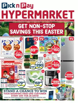 Pick n Pay Hypermarket catalogue (valid until 6-04)