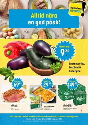 Eurocash reklamblad (giltig till och med 21-04)