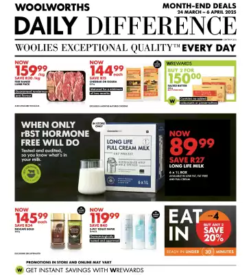 Woolworths catalogue (valid until 6-04)