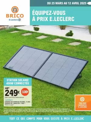 Catalogue E.Leclerc Brico (valable jusqu'au 12-04)