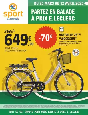 Catalogue E.Leclerc Sport (valable jusqu'au 12-04)