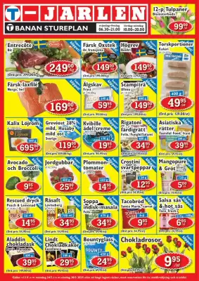 T-jarlen reklamblad (giltig till och med 30-03)