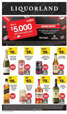 Liquorland catalogue (valid until 1-04)