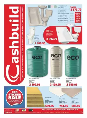 Cashbuild catalogue (valid until 13-04)