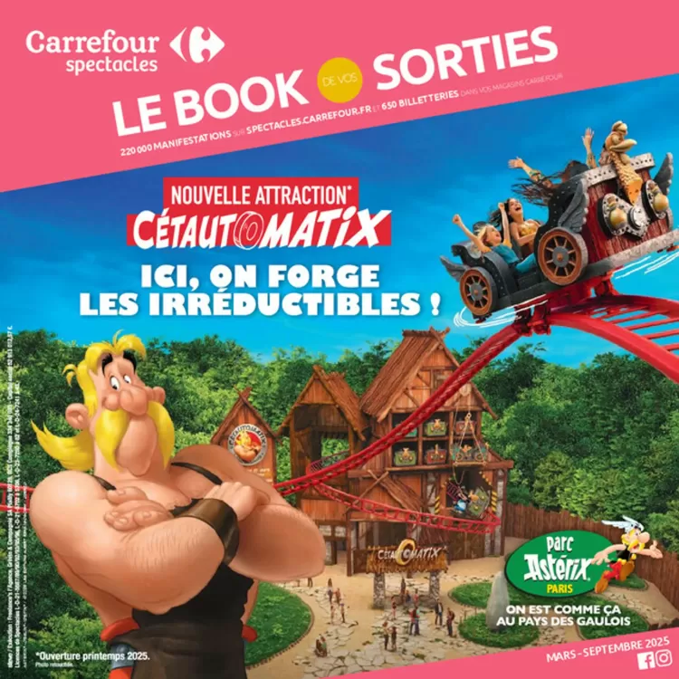 Catalogue Carrefour Spectacles (valable jusqu'au 30-09)