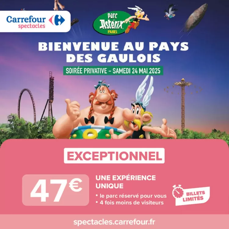 Catalogue Carrefour Spectacles (valable jusqu'au 30-09)