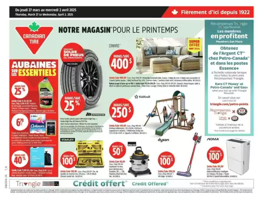 Canadian Tire flyer (valid until 3-04)