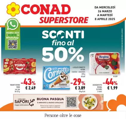 Volantino Conad Superstore (valido fino al 8-04)