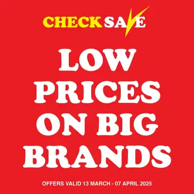 Check Save catalogue (valid until 7-04)