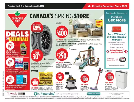 Canadian Tire flyer (valid until 2-04)