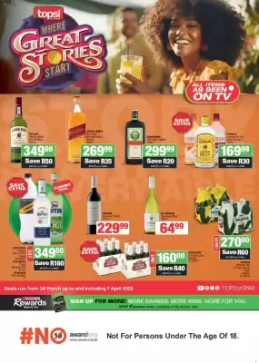 Spar Tops catalogue (valid until 7-04)