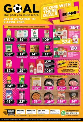 Goal Supermarket catalogue (valid until 9-04)