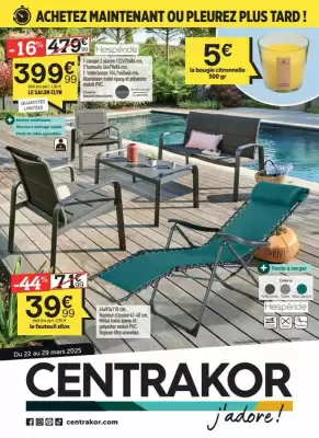 Catalogue Centrakor (valable jusqu'au 29-03)